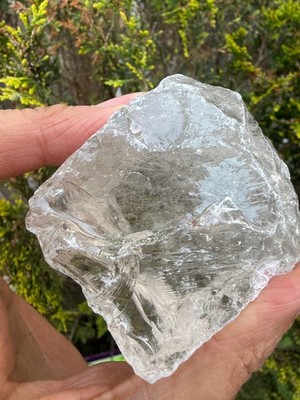 Klarer Quarz Kristall Brocken Roh Heilung Reinheit Roh Natur Exemplar 163g