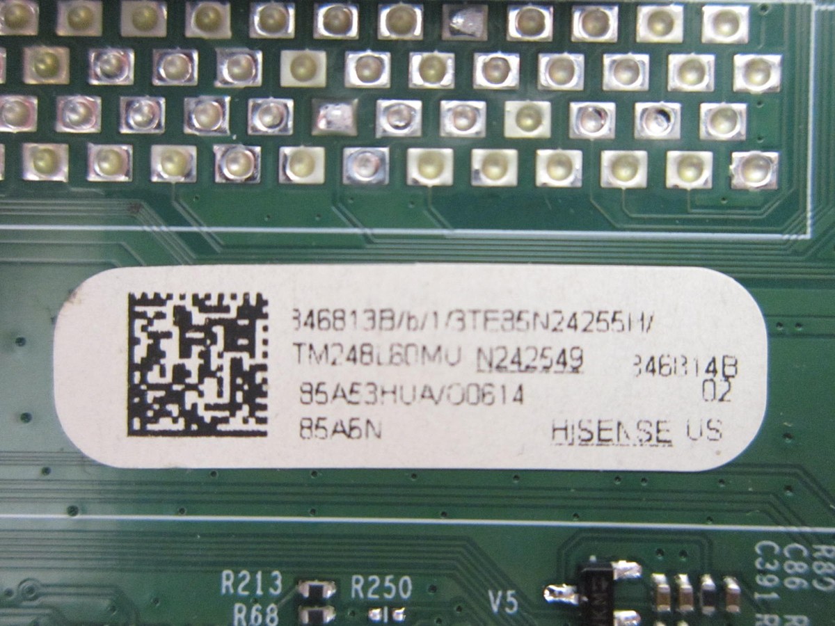 Hisense 85A6N Main Board 346813 (RSAG7.820.13518/ROH) | eBay