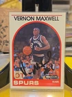 1989 Hoops Vernon Maxwell San Antonio Spurs Signed #271 Autographed