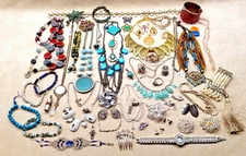 Estate Vintage To Now Junk Drawer Jewelry Lot Unsearched Untested
