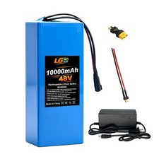 48V 10Ah Motorcycle Battery with 20A BMS, for 100W-1000W Outdoor Projects