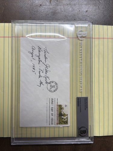 Dutch Van Kirk- Signed First Day Cover (Navigator of Elona Gay) Envelope Beckett
