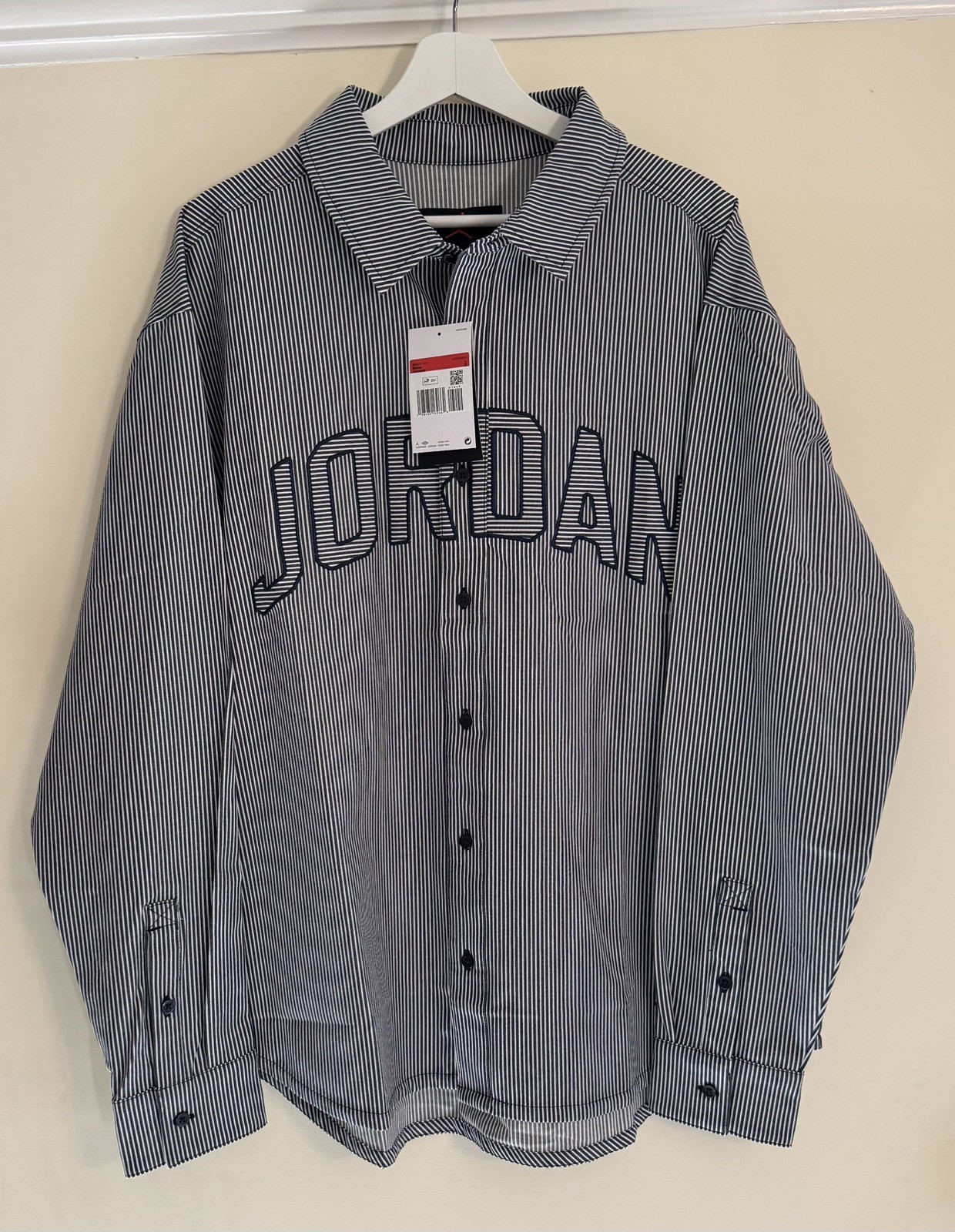 Camisa Oxford Jordan Flight | Rayas | Talla: Grande | PVP: 99,99 € | IB0317-451