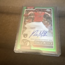 Parker Messick Chrome 2026 Green /99 #16 Auto