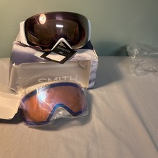 Brand New SMITH Women's I/O MAG S Snow Goggles White Vapor/ChromaPop