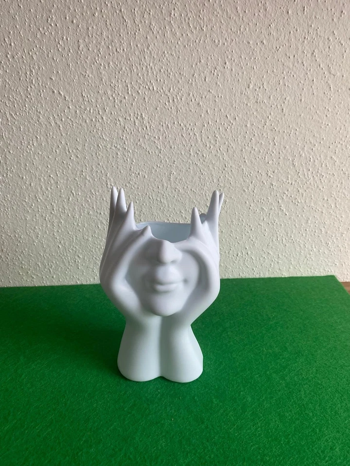 Stiftehalter Weiß Stiftegefäß Kunststoff Neuwertig