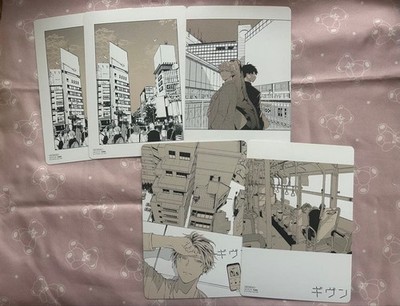 GIVEN Anime   Animate Exclusive Artboard Illustration Set   5Piece