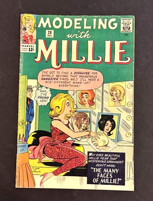 Modeling with Millie #28 1963 Marvel Comics Comic Book M99-154