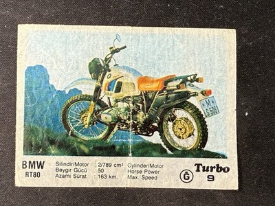 Kent Turbo 9 original Chewing Bubble Gum wrapper