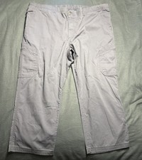 Carhartt C56418 Men's Rugged Flex Gray 3XL Ripstop Straight Leg Cargo Pants