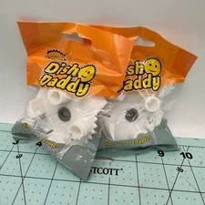 2  NEW SEALED DISH DADDY DISH WAND ADAPTER SCRUB DADDY OR MOMMY SPONGES