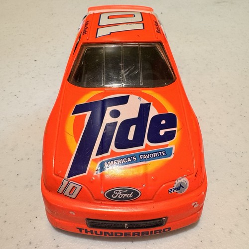 NASCAR Ricky Rudd #10 Tide Die-cast Stock Car 1995 Preview 1:24 Scale Model Vtg - Picture 2 of 23