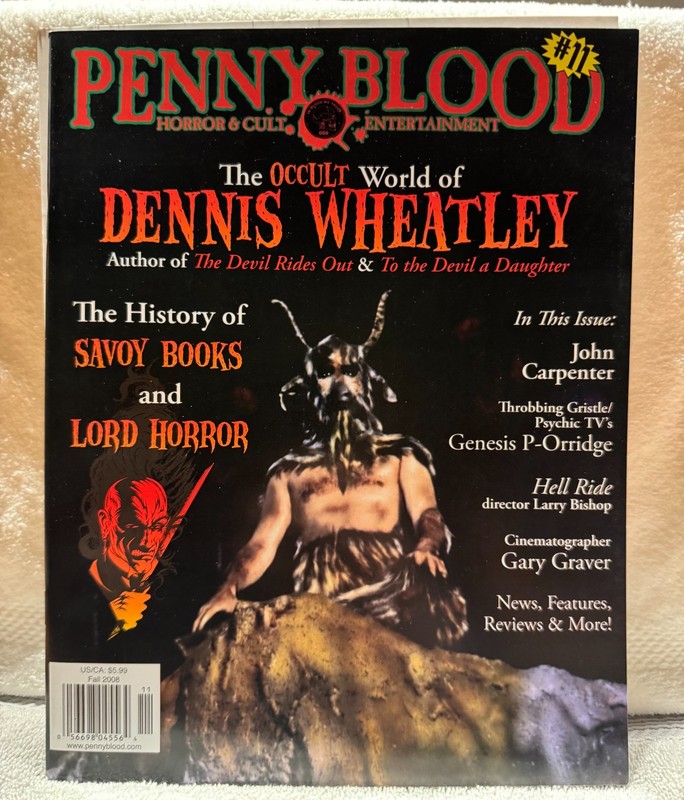 Penny Blood #11 original Fall 2008 NM HIGH GRADE!  - like Famous Monsters