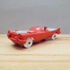 Auburn Rubber 1950's Cadillac #504 Red and Silver