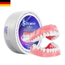 Silikon-Prothesen-Set, weiche Sofortzähne f�...
