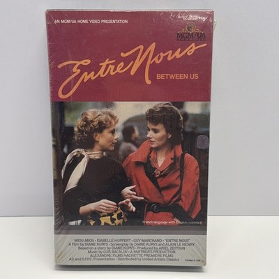 ENTRE NOUS (BETWEEN US) VHS VIDEO MOVIE, GUY MARCHAND MGM BIG BOX, FRENCH/ENG SU