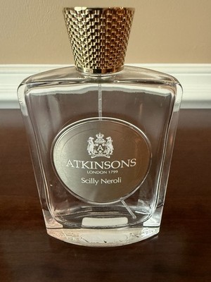 Atkinsons Scilly Neroli 3.4 oz **EMPTY BOTTLE - GREAT FOR COLLECTORS**