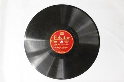 Jacqueline François   Pour Moi Toute Seule 78 RPM Record 1950 Polydor Chanson