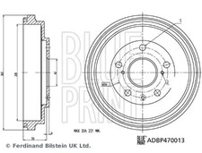 Tambour de frein Suzuki SX4