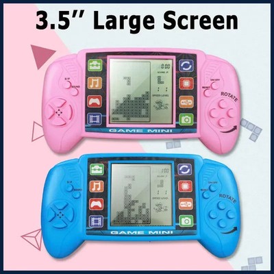 3.5 Inch Large Screen Pocket Handheld Game Players Classic Retro for Tetris Game