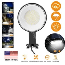 100W LED Barn Yard Street Outdoor Garden Security Light Dusk to Dawn Flood Light
