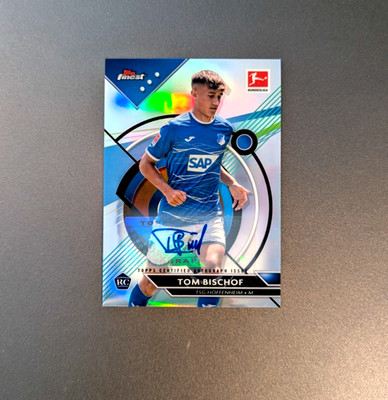 Tom Bischof RC Rookie Auto - 2022 Topps Finest Bundesliga
