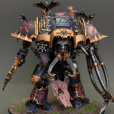 Warhammer 40K Chaos Knight Abominant - Painted Tabletop