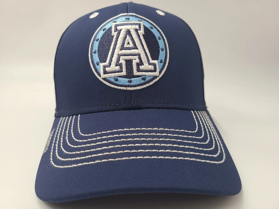 Toronto Argonauts Adidas Climalite Flex Fitted L-XL Hat Cap CFL Football Blue - Image 2 of 4