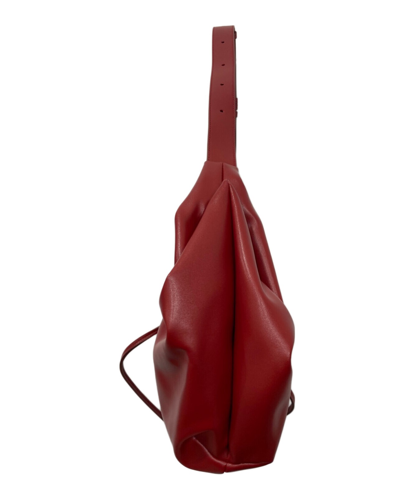Ameri UND 2WAY CONSTRUCTIVE LEATHER BAG  Red - image 2