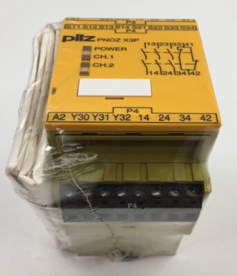 For PILZ PNOZ X3P 24VDC 24VAC, 777310 PNOZX3P Safety Relay