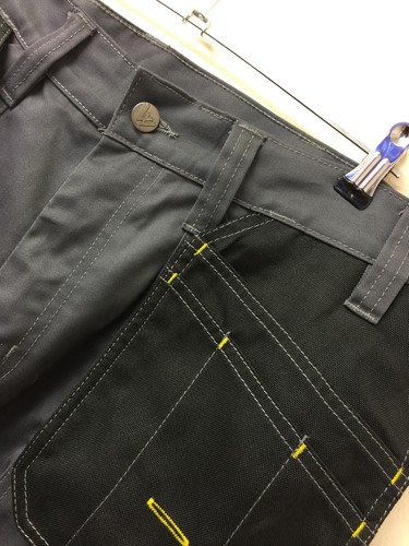 WrightFits Men Pro Builder Work Trousers - Heavy Duty Safety Combat 36w 29L - Picture 5 of 10