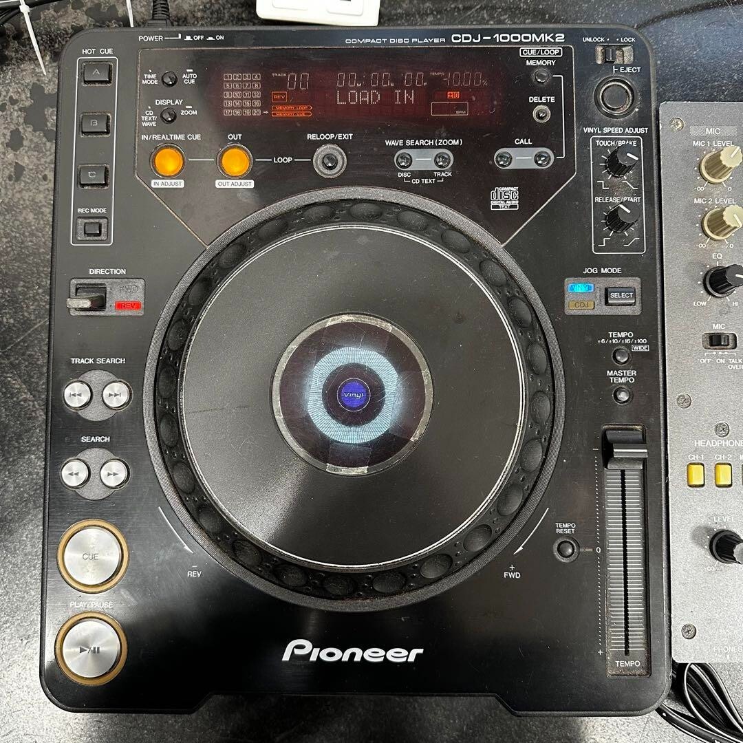DJ機材 CDJ-1000MK2 DJM-400 cdj 1000mk2 DJM 400 CDJ-1000MK2 DJM-400 SET] Pioneer DJ XDJ-1000MK2 DJM-400 Only