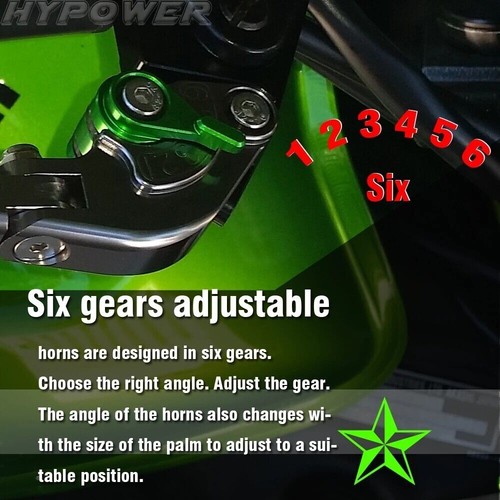 Folding Extending Brake Clutch Levers For Ducati HYPERMOTARD 1100/EVO/S 07-12 - Foto 10 di 37