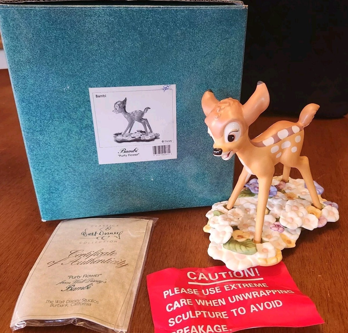 wdccバンビpurty flower Flower バンビ フラワー