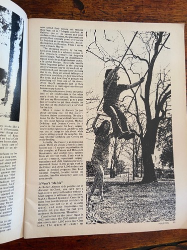 Vintage "Nutshell" Magazine 1972-1973 A Handbook For College Houston Texas - Picture 4 of 8