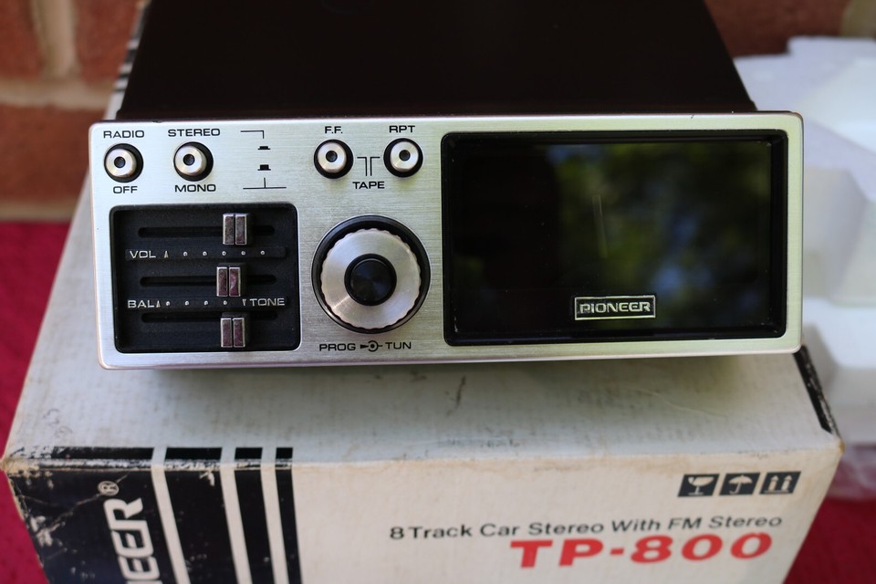 VINTAGE NOS UNDER DASH 8 TRACK PLAYER w/ FM STEREO TP-800 | eBay