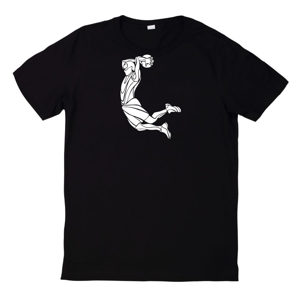 Camiseta Jump Basketball negra