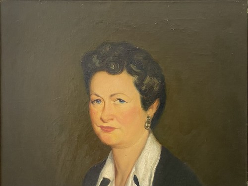 π₯ Antique Jewish American Impressionist Woman Portrait Oil Painting, WARSHAWSKY - Picture 3 of 18