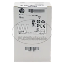 Allen-Bradley 2080-IF4 Micro800 4 Point Analog Input Plug-In Factory Sealed
