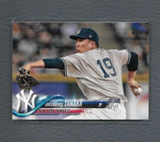 2018 Topps Masahiro Tanaka Baseball Card, Japan NY Yankees #160