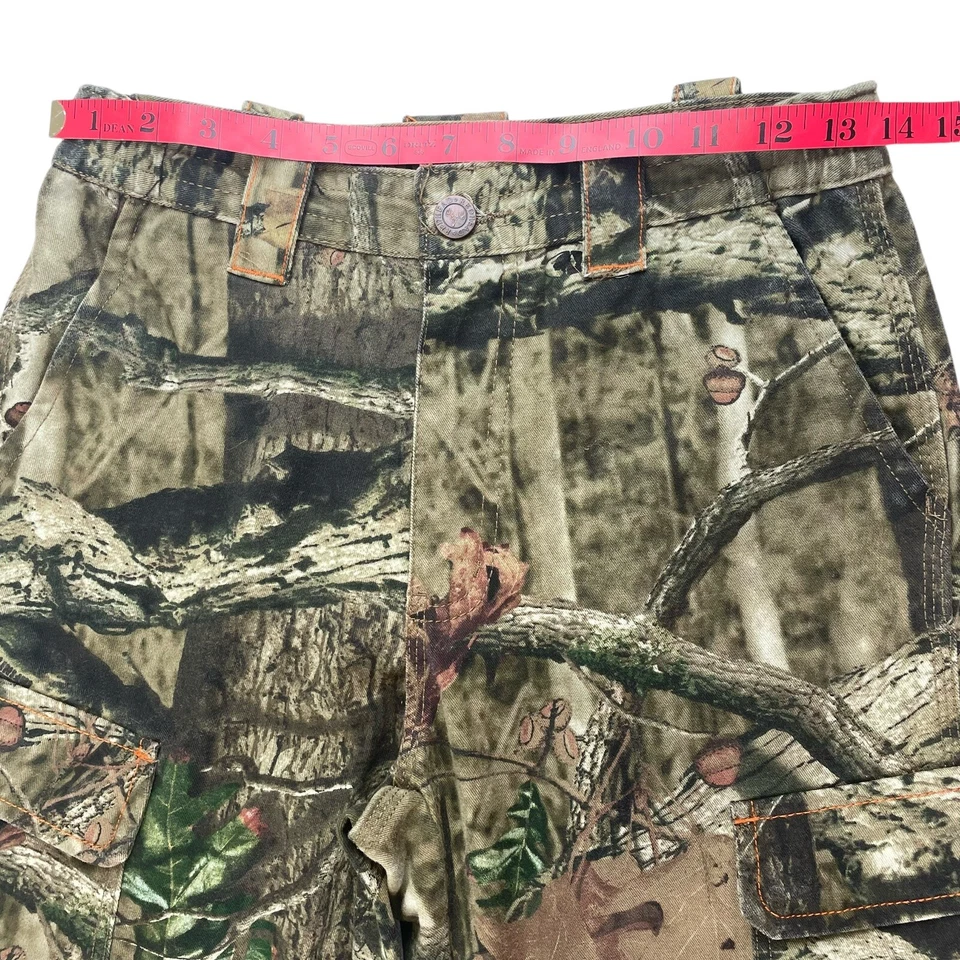 全新无标签 Red Head Silent Hide Camo 工装裤 青少年 XL 强化膝部 Strata Hunt — 第 4/4 张图片