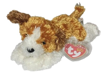テディベア　SHAMPSON Ty Beanie Baby - SAMPSON the Puppy Dog (7.5 Inch) MWMTs Stuffed
