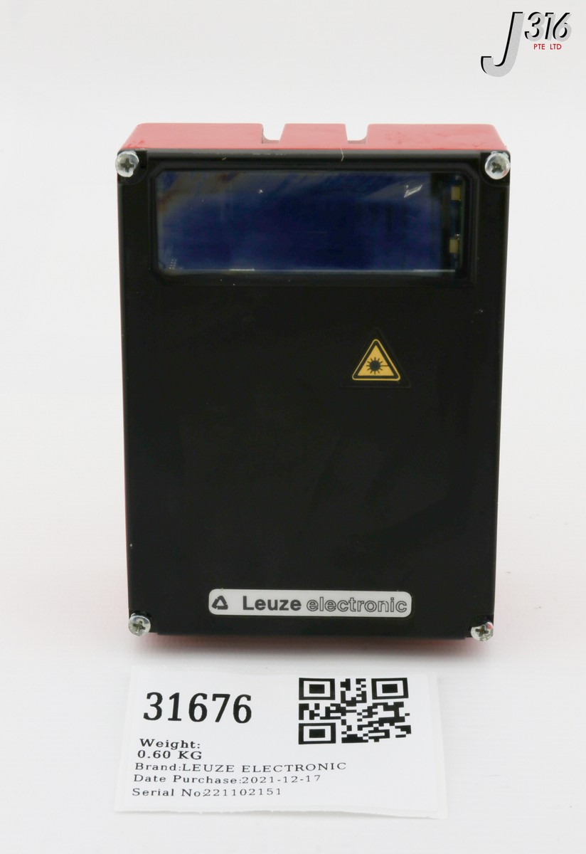 31676 LEUZE ELECTRONIC STATIONARY BARCODE READER (NEW) BCL 34 S L