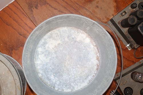 Vintage Fenwick Woodstream Galvanized Metal Minnow Floating Bait Bucket Fishing - Picture 6 of 7