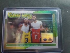 Anthony Davis-Jrue Holiday NBA Hoops JERSEY SWAP HOLO 2020-2021 #6