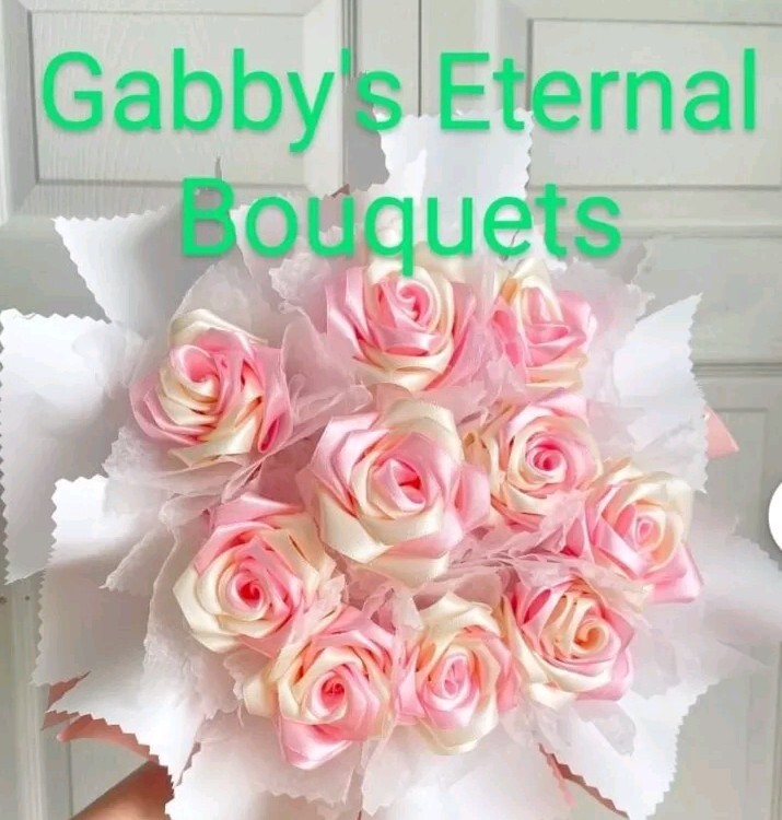 Eternal Rose Bouquets 10 ct double color | eBay