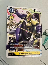 Sakuyamon BT5-044 R Digimon CCG | Battle of Omni NM
