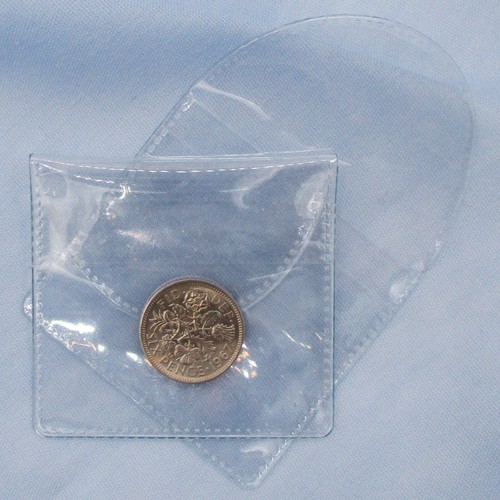 Lucky Sixpence "Origin of Wedding Rhyme©" Wedding Card Queen Elizabeth Coin 9K - Picture 6 of 12