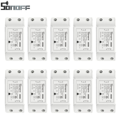 10Packs SONOFF BasicR2 WIFI Smart Schalter Switch für Alexa APP-Steuerung Timer
