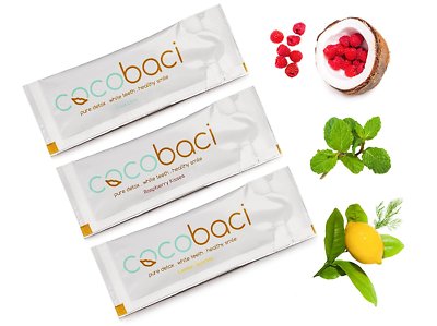 Ayurvedic coconut oil pulling 15 packets Body detox natural organic teeth whiten
